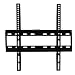 Intec Brackets Ultra Slim TV Wall Bracket for 32-60 Inch TVs, Low Profile Flat TV Mount, Max VESA 400x400, 50kg Capacity, 26mm Wall Distance