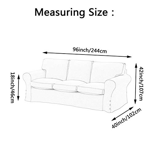 Swanna SWWD005 Plastic Thicker Clear Heavy-Duty Waterproof Sofa/Couch Cover thumb #1