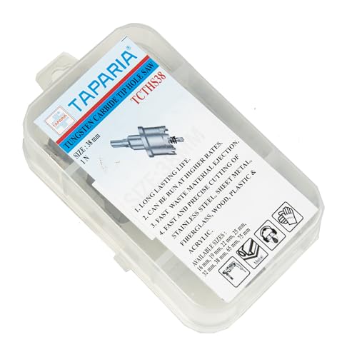 Image of Taparia Tungsten Carbide Tip Hole Saw TCTHS 38 (38mm)