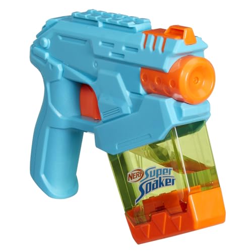 Nerf Super Soaker Mini Dunk-Fill Wasserblaster, klein & handlich (auch zum Mitnehmen) und einfach zu befüllen, Outdoorspielzeug für Jungen und Mädchen ab 6 Jahren