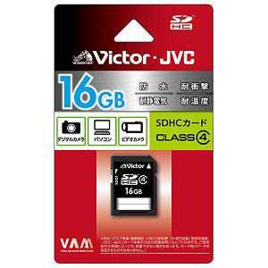 Amazon | ビクター SDHCメモリーカード 16GB CLASS4 V-SD16CL4