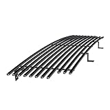 Off Roader eGrille Premium Stainless Steel Black 8x6 Horizontal Billet Grille Compatible with Ford Ranger 2001-2003 XL XLT 2WD Main Upper BGC-8F4674W