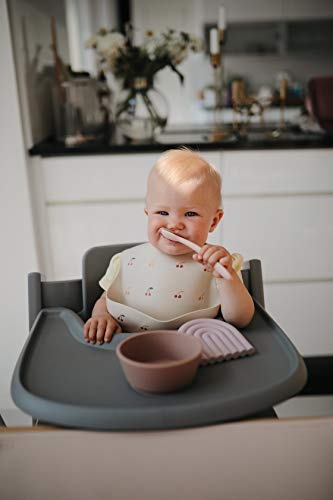 Mushie Silicone Baby Feeding Spoons thumb #3