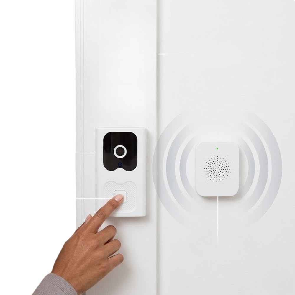 Drumstone (𝐒𝐩𝐞𝐜𝐢𝐚𝐥 𝟏𝟓 𝐘𝐞𝐚𝐫𝐬 𝐖𝐚𝐫𝐫𝐚𝐧𝐭𝐲 Smart Video Doorbell with HD Camera & Motion Detection | Instant Alerts, Weatherproof Wireless Doorbell, Adjustable Viewing Angle-picture-16