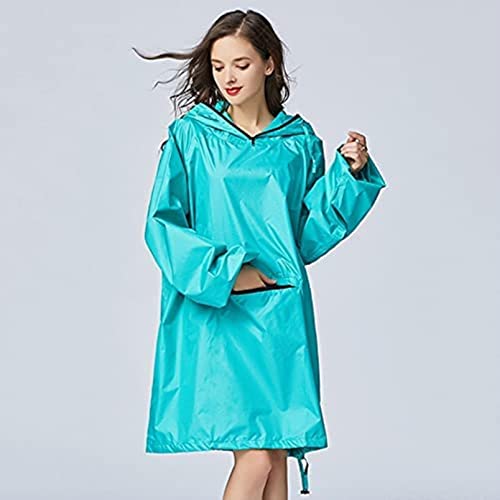 Poncho impermeable para mujer exterior cortavientos senderismo 5