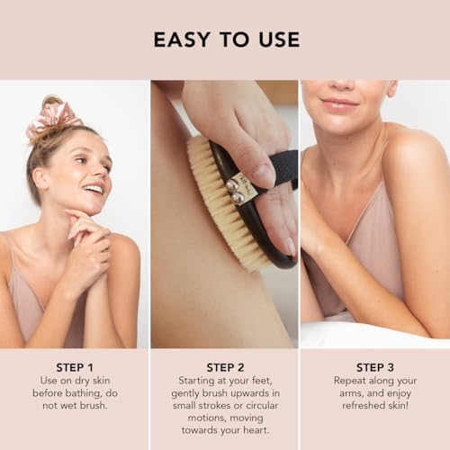 Kitsch 8312 Dry Brushing Body Brush & Exfoliating Body Scrubber thumb #3