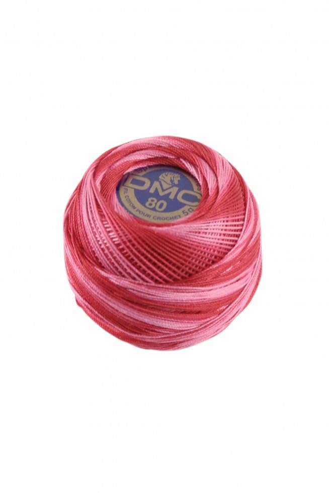 DMC fil dentelles coton 107 ombré 6 plis 5g pour création au crochet