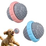 xianynow 2 Pezzi Pallina per Cani, Giochi per Indistruttibile, con Picchi, Adatto a Cani di Piccola e Media Taglia per Giocare, Addestrare, Interagire e Passare Il Tempo