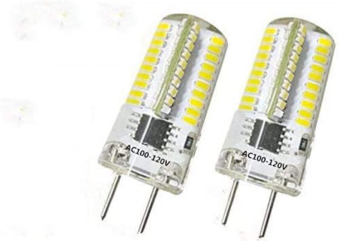 Best to Buy® G8 Tower 3W 80SMD3014,White,5000K Base G8 Bi Pin LED Halogen Replacement Bulb, 100-130V AC, Desk Lamps, Pendant Lights, Puck Lights, Under-Counter Light... (4pack)