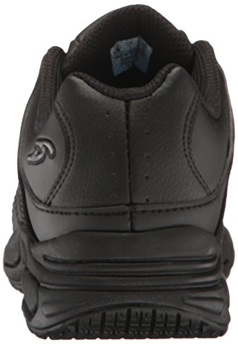 Dr. Scholl's Shoes Women's Kimberly Ii Slip Resistant Work Sneaker,Black Leather,8.5 Wide #TOP2