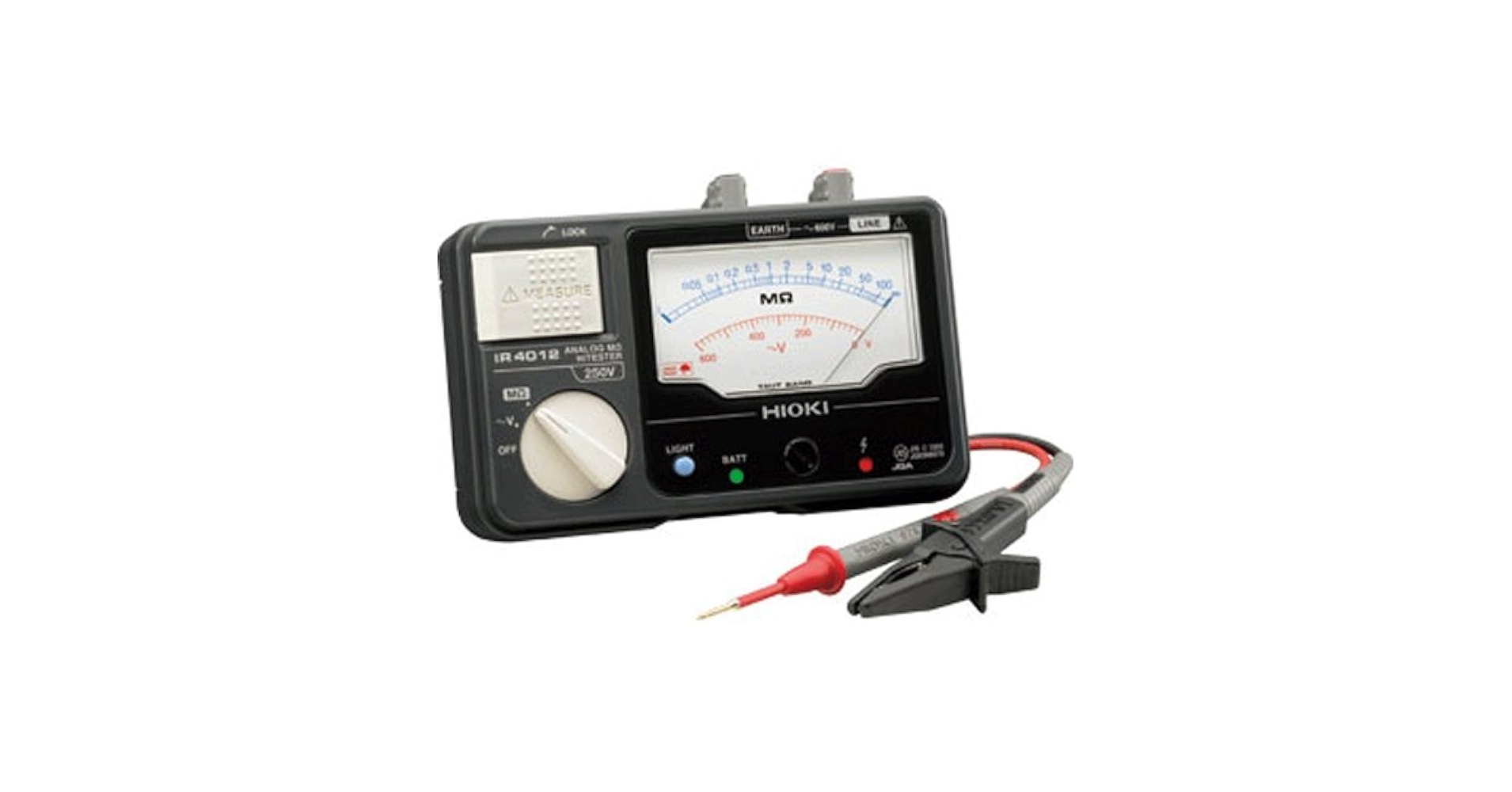 絶縁抵抗測定器 絶縁抵抗計 IR4012 | アナログメガー | 製品情報 - Hioki