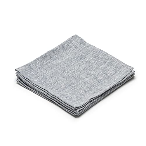 LinenMe Serviette de Table Indigo Francesca, 43 x 43 cm Cover