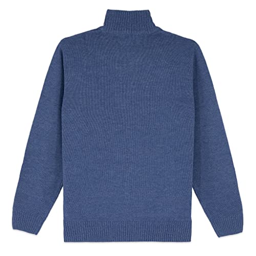 U.S. Polo Engineer Stripe Quarter Zip-Up Mock Neck Sweater for Men2