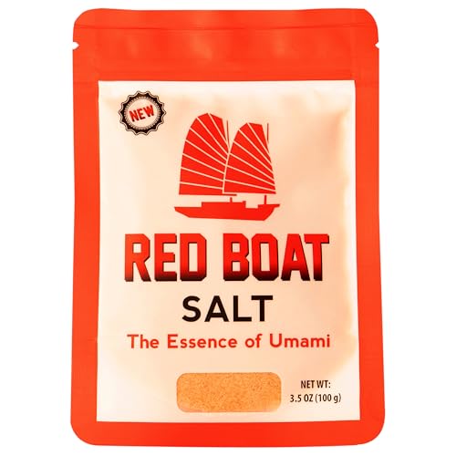 Red Boat Umami Salt | Salt infused with premium fish sauce | All Natural Handcrafted Seasoning | Keto, Paleo, & Whole 30 friendly | Gluten and sugar free with no preservatives | (8.8 Oz)