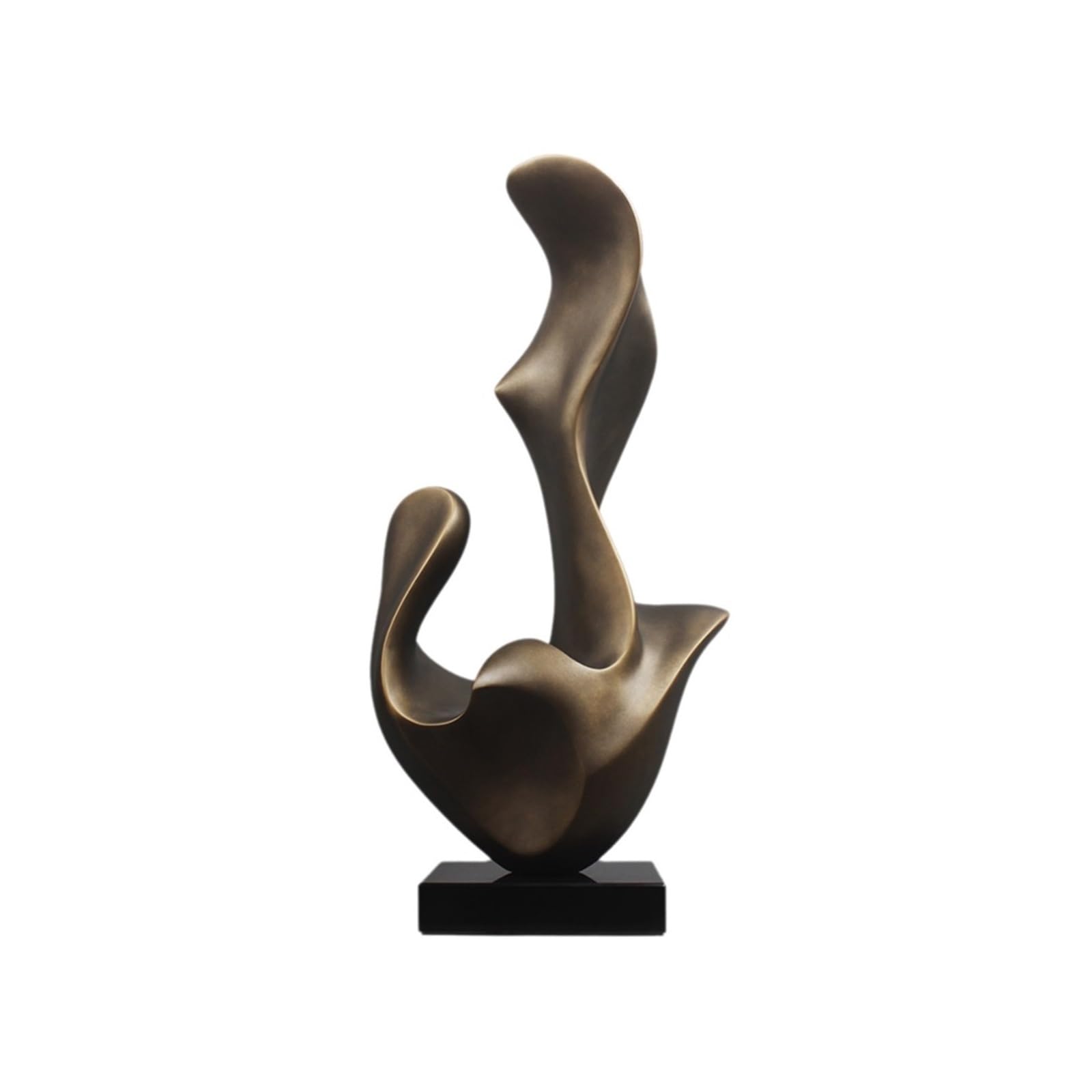 NIUHUAHUI Desktop Ornaments, Modern Minimalist Art Fiberglass Creative Abstract Sculpture for Living Room Decoration