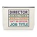 Gevody Director Gifts for Women Makeup Bag Appreciation Gifts for Theater Movie Film Executive Director Cosmetic Bag Birthday Christmas Thank You Retirement Present for Actress Coworker Travel Pouch