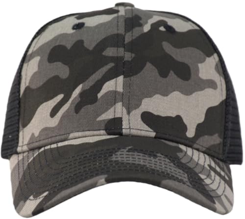 Image of TSSGBL M, L, XL, XXL Snapback Trucker Hats Baseball Caps Adjustable Blank Mesh Back Ball Caps for Men Women