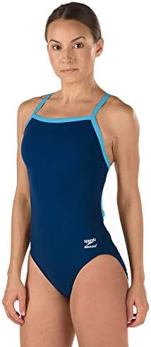 Speedo Women's Youth Flyback Training Swimsuit - Solid Color for Competitive Swimmers