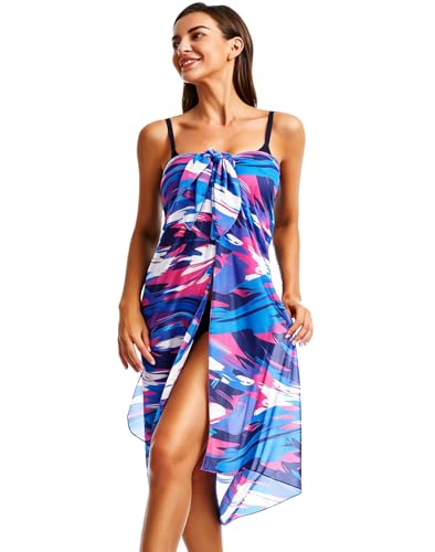 Image of CHICGAL Sarong Wraps Swimsuit Coverup for Women Bathing Suit Cover Up Summer Bikini Beach Swimwear 2026