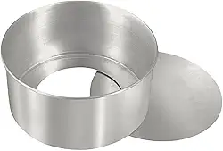 Forma Fundo Móvel Alumínio 12cm Alta Bolos e Tortas