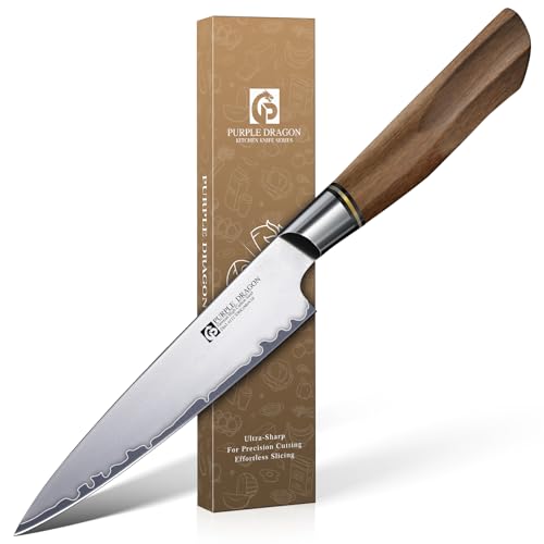 Purple Dragon 5.1-Inch VG10 Utility Knife
