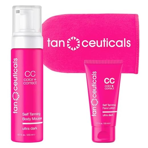 Tanceuticals Mousse Self Tanning Kit, Ultra Dark Shade