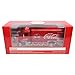 Coca-Cola 1/50 Beverage Delivery Truck With 2 Sliding doors, handcart and 2 bottle cases
