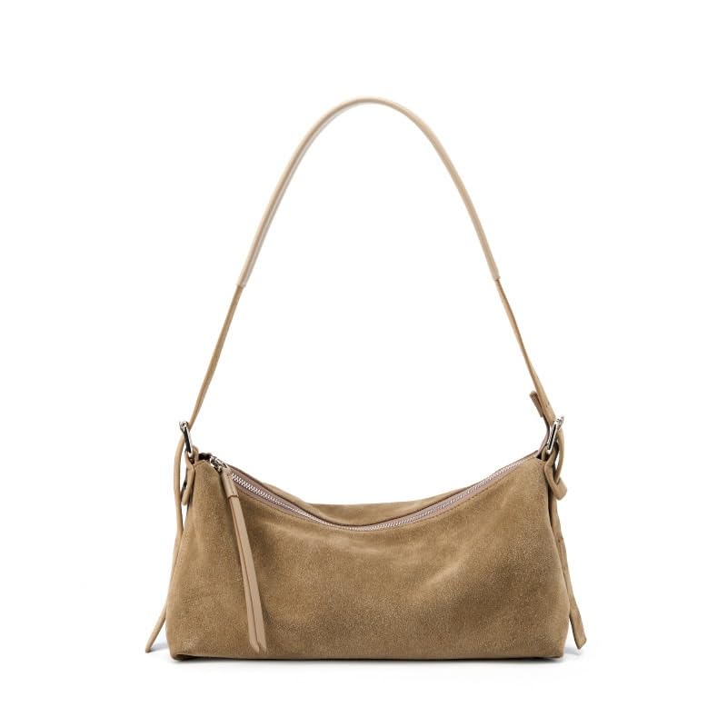 Sac en daim marron sac à main femme, l'esprit bohème au quotidien