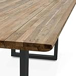 OUTLIV. Orlando Gartentisch Teak & Edelstahl