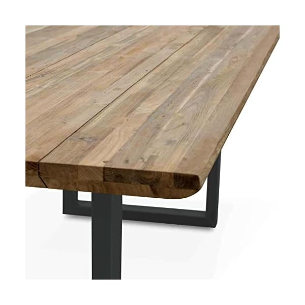 OUTLIV. Orlando Gartentisch Teak & Edelstahl