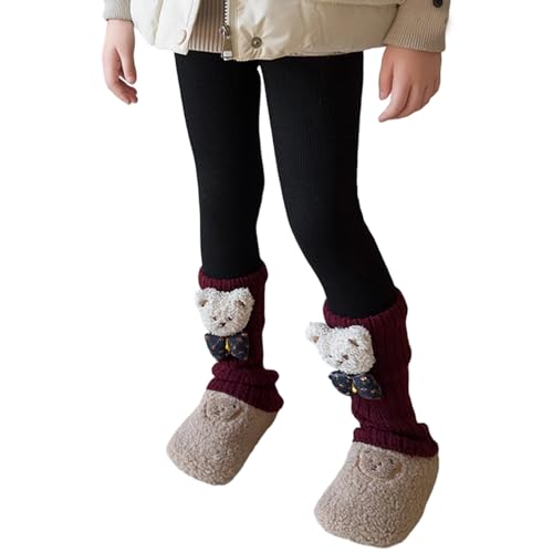 Jambières polaire fille en coton doux de qualité supérieure