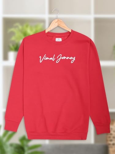 Image of Mack Jonney Fleece Regular Fit Printed Round Neck Sweatshirt for Men-MACK639320