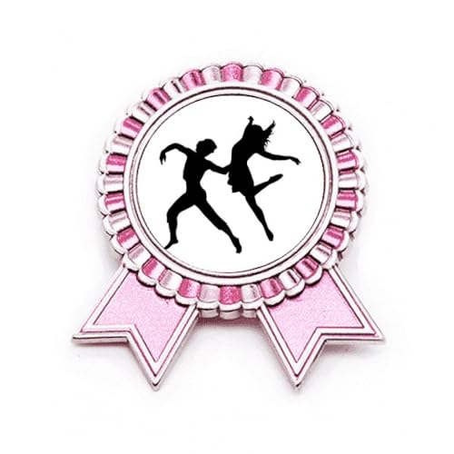 Broche Pin Duet Dance Rose : Brillez sur Scène Lors de Votre Prochain Gala
