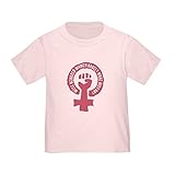 CafePress Well Behaved. Feminist Baby/Toddler T Shirt Cute Toddler T-Shirt, 100% Cotton Pink