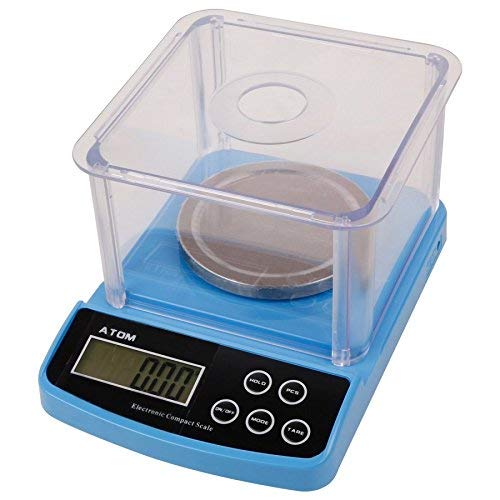 High Precision Lab Scale Digital Analytical Electronic Balance Laboratory Lab Precision Scale Jewelry Scales Kitchen Precision Weighing Electronic Scales 0.01g Calibrated (600g)