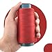 12 Color Sewing Machine Thread 40S/2 2500 Yard Per Overlock Cone Polyester Sewing Threads for Sewing Quilting Machines, DIY Sewing, Hand Embroidery, Serger