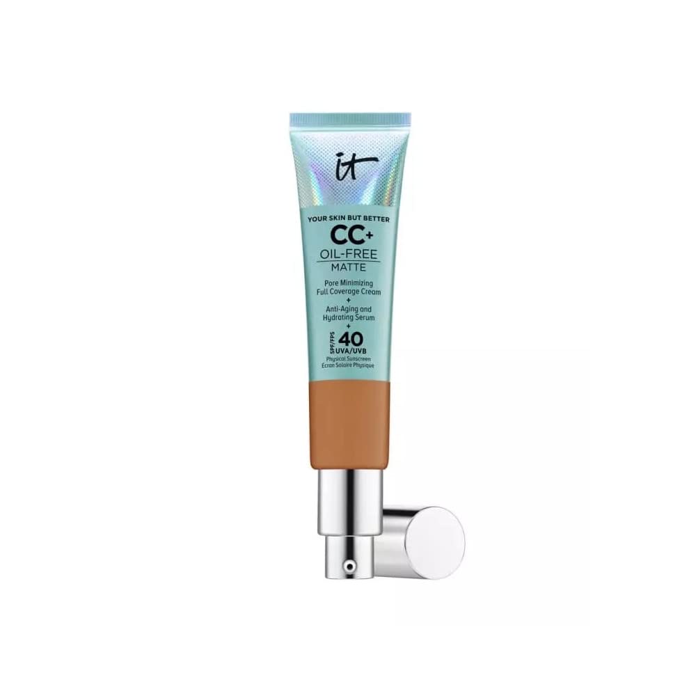 IT Cosmetics Fond de Teint Your Skin But Better CC+ Oil Free Tinted Correcting Cream SPF40 Rich 32ml