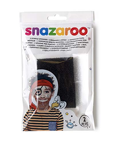 Snazaroo - Esponja de pintura facial para motear, set de 2