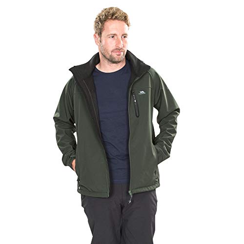 Image of Trespass Mens Accelerator II Waterproof Softshell Jacket, Black, XXL