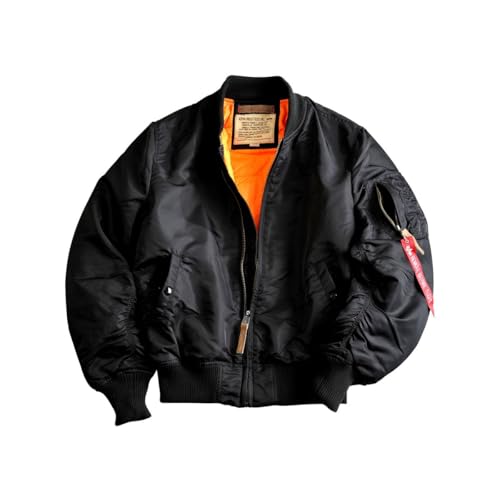 Alpha Industries MA-1 VF 59 Chaqueta, Negro (Black-03), XL para Hombre