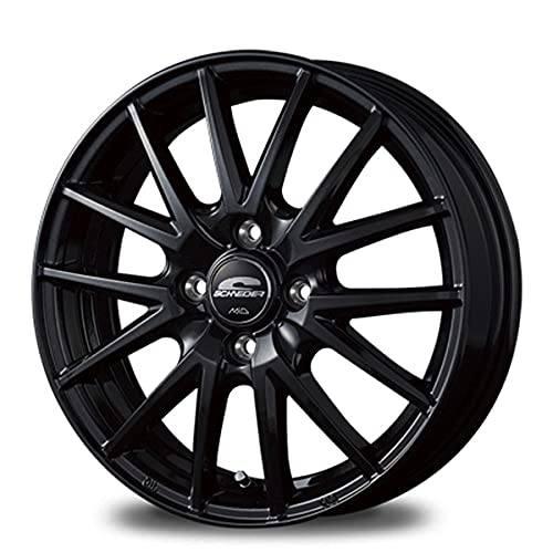 レイズマルカ アルミホイール 4本セット シュナイダー SQ27 エスキューニーナナ ブラック 14×4.5J 4H PCD100 +45 レイズマルカ アルミホイール 4本セット シュナイダー SQ27 エスキューニーナナ ブラック 14×4.5J 4H PCD100 +45