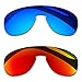 Shadespa Polarized Replacement Lenses for Oakley Trillbe OO9318 Sunglasses - Lake Blue + Amber Sunrise