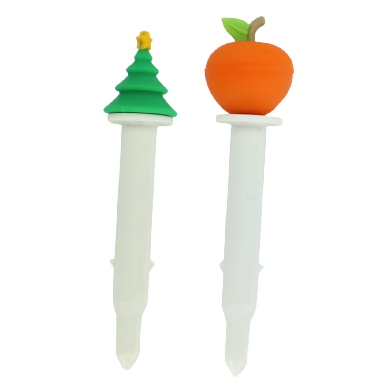 KICHOUSE Christmas Turkey Thermometer 2 Pack Instant Read Meat Thermometer for Food BBQ Baking Perfect Present for Cooking Enthusiasts