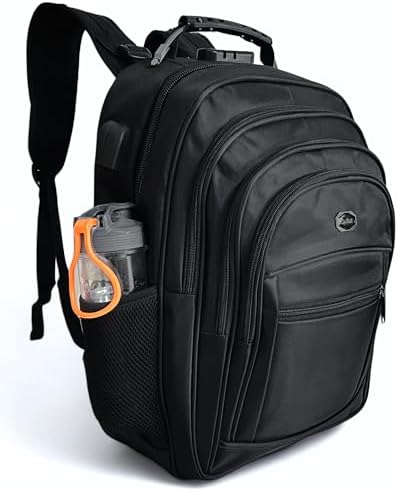 Mochila Grande E Reforçada Impermeável Para Notebook Antifurto Bo...