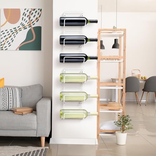 Sorbus Towel Racks for Bathroom, Wall Mounted (4 Pack 12 Towels, White) - image 5
