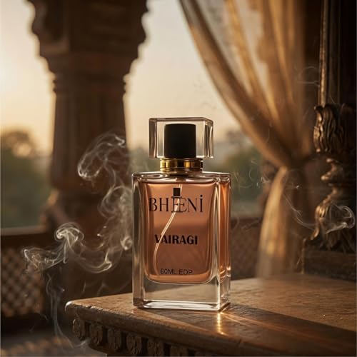 Image of Vairagi Eau De Parfum for Men | Oud Rose Saffron Incense Perfume | Long Lasting EDP 60ml | Premium Luxury Fragrance | Gift for Him