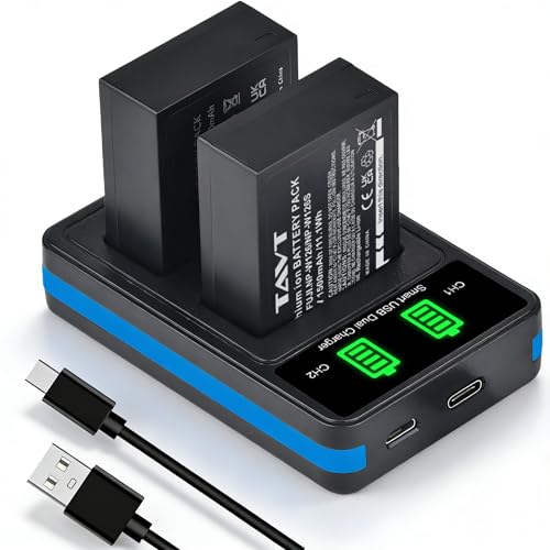 NP-W126s NP-W126 Lot de 2 batteries et chargeur pour Fujifilm X-T30II X100V X100F X-S10 xt30 XT-20 X-E3 X-E4 X-T3 X-T2 X-T1 X-T100 X-T10 X-Pro3 X-A5 X-A3