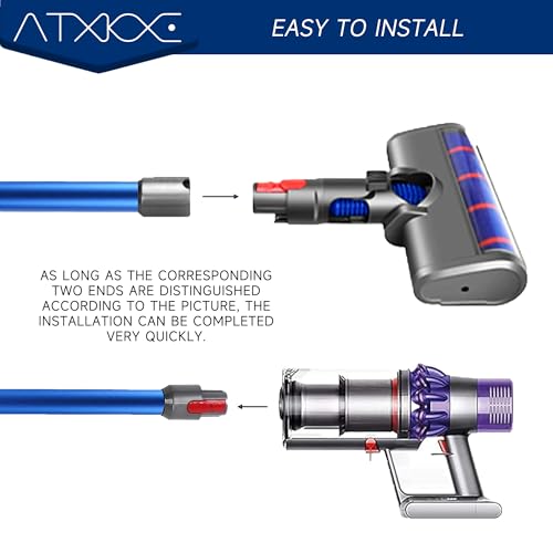 Image of ATXKXE Extension Wand Compatible with Dyson V10 Wand, Blue