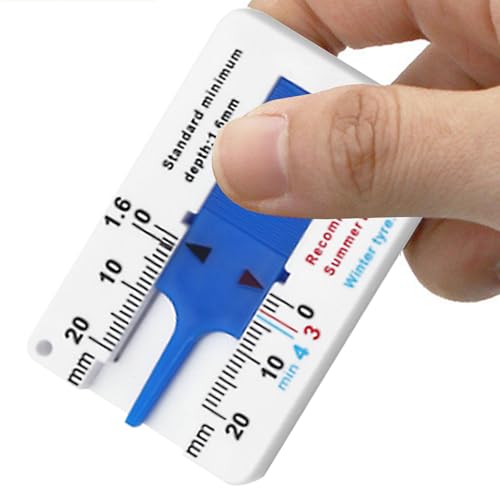 Autoreifen-Profilmesser – 0 Bis 20 Mm Tiefenmessschieber | Kfz-Reifendicken- Und Profiltiefen-Werkzeug Für Pkw, Lkw, Reparatur, Wartung Und Sicherheitsprüfung