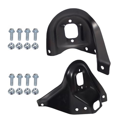 IBESTWOLF Pair Rear Shock Mount Bracket Kit Set for Chevy GMC K1500 K2500 K3500 Pickup Truck 924-403, 924-404